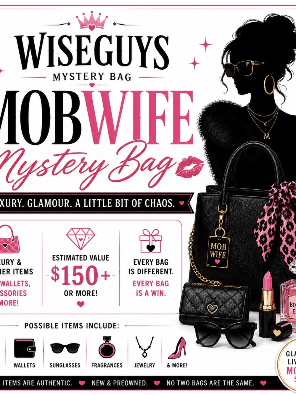 Mob Wife Mystery Bag